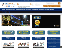 Tablet Screenshot of c2clights.com